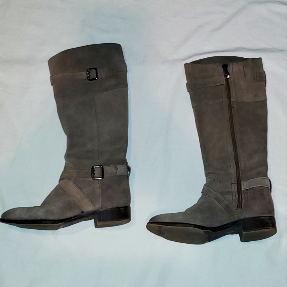 Sam Edelman Design Boutique Patli 2 Distressed Suede Boots
